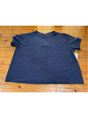 Fit Collective Short Sleeve Tee Blue Size 2X